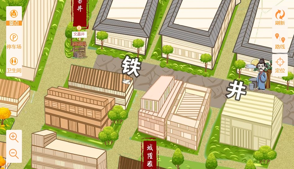 江油智慧景区：手绘地图与语音导览的完美融合