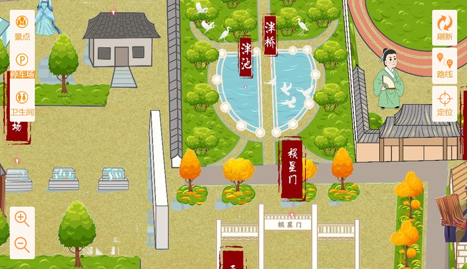 江油手绘地图景区语音讲解导览系统：智慧景区建设的基石